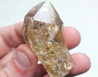 Golden Healer Herkimer Diamond Crystal, Nice Clarity, Little Falls NY, 31 grams