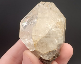 Large Herkimer Diamond Scepter Crystal, Golden Healer, Fonda NY (489 carats)