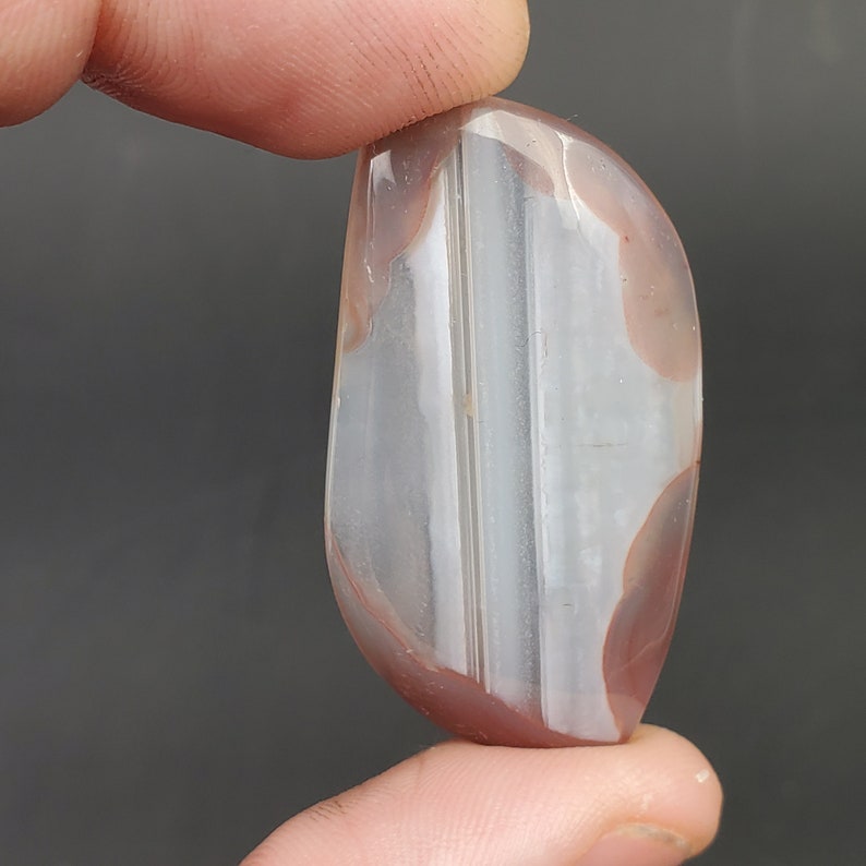 44 carat Botswana Agate Freeform Cabochon 44x23mm