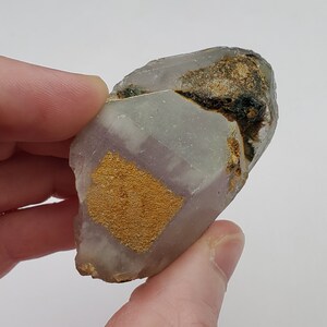 Chlorite Phantom Amethyst Crystal from Nigeria, 65 grams
