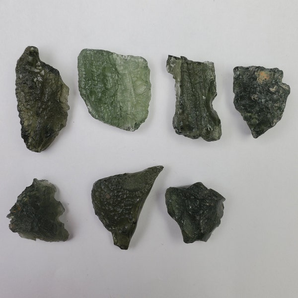 Natural Moldavite from Chlum, 8-8.9 carats, YOU SELECT