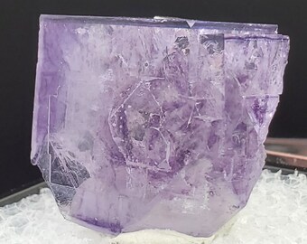 Purple Phantom Fluorite, Yaogangxian China, Stepped Crystal (9.7 grams)