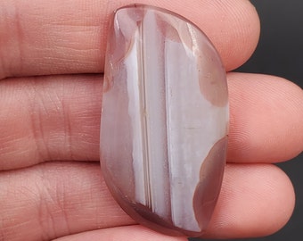 44 carat Botswana Agate Freeform Cabochon 44x23mm