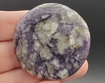 LARGE Round Tiffany Stone Cabochon, 148 carats, 48mm
