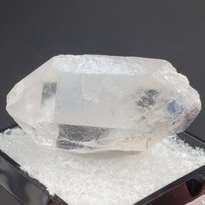 Dumortierite Quartz Crystal, Dumortierite Included Quartz, RARE, Comes with Display Case 71 carats