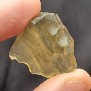 Natural Libyan Desert Glass Tektite, 7 grams