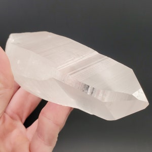 LARGE Stepped Lemurian Seed Quartz from Brazil, 276 grams