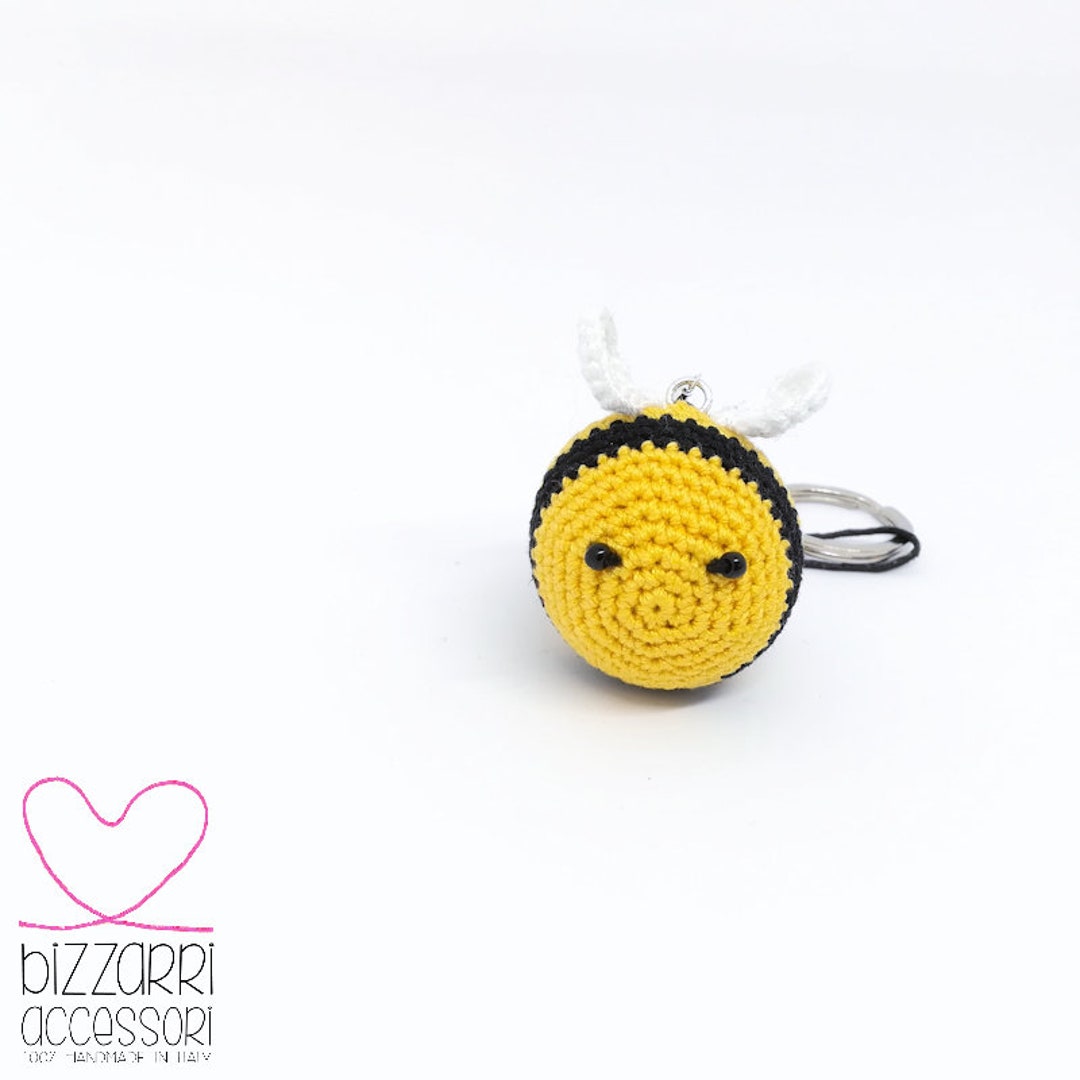 DLM - Portachiavi Ciondolo In Metallo Con Ape - Foto 2