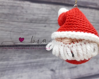 Santa Claus Crochet Christmas Decoration