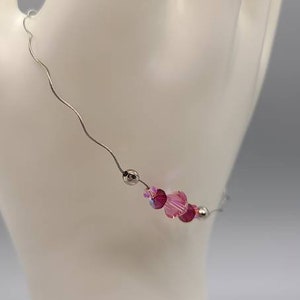 Wiggle Wire with Swarovski Crystal Bracelet image 4