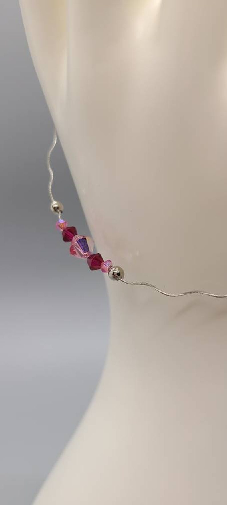 Wiggle Wire with Swarovski Crystal Bracelet image 3