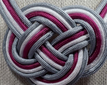 Infinity knot necklace.