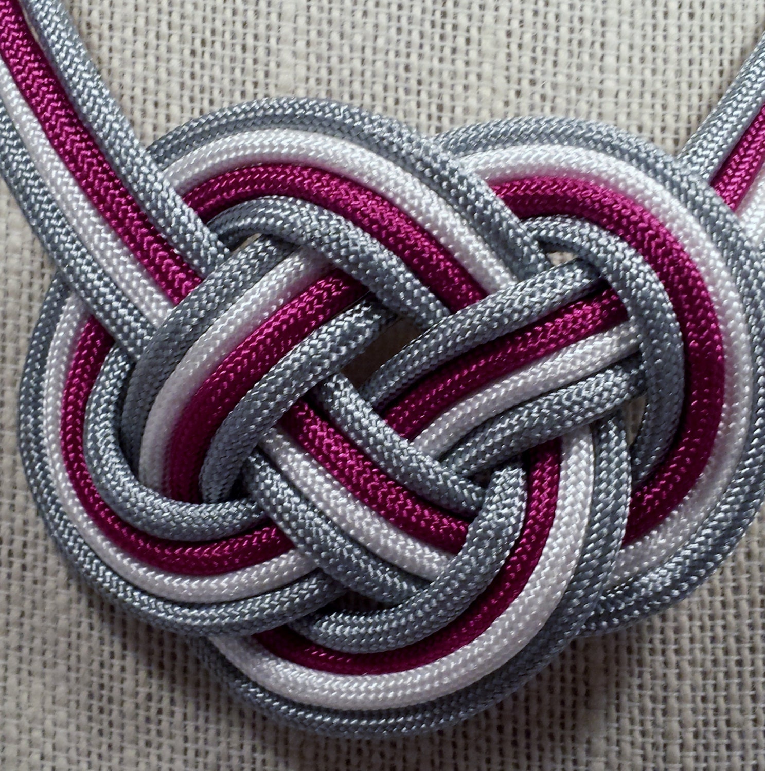 Infinity Knot Necklace. - Etsy Israel