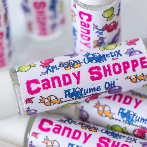 Candy Shoppe Perfume Oil - Roll On Perfume, Fragrance Oil, Candy Perfume, Womens Perfume, Womens Fragrance, Body Fragrance, Sweet Scent