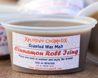 Cinnamon Roll Icing Wax Melt – Para Soy Scent Shot