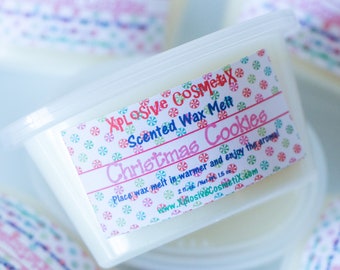 Christmas Cookies Wax Melt Wax Tart - Highly Scented Wax Melts - Para Soy Wax Melt - Home Fragrance - Scent Shot - Sugar Cookie - Vanilla