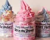 Fluffy Whipped Soap - Sex in the Shower - 4 oz. Vegan Friendly