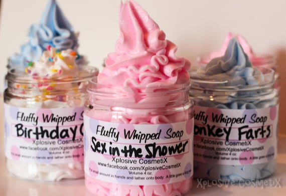 Fluffy Whipped Soap Sex in the Shower 4 Oz