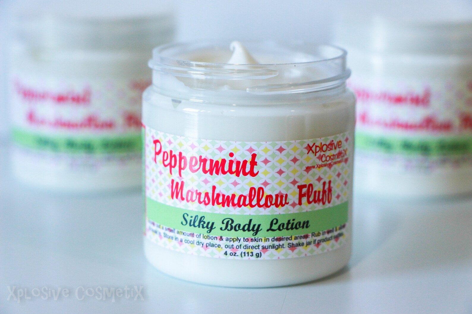 Peppermint Marshmallow Fluff Silky Body Lotion Silk Lotion Etsy