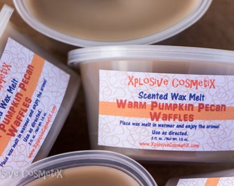 Warm Pumpkin Pecan Waffles Wax Melt Wax Tart - Highly Scented Wax Melts - Para Soy Wax Melt - Home Fragrance - Scent Shot
