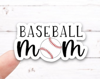 BASEBALL MOM Vinyl Decal (I007)