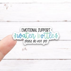 Autocollant en vinyle pour bouteille d'eau (I039)
