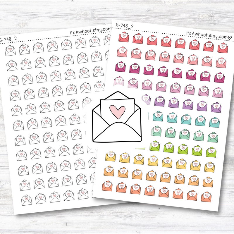 Happy Mail Stickers - Etsy