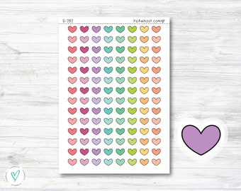 Heart Doodle Stickers (G282)