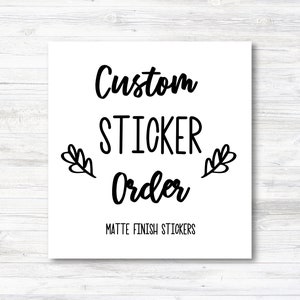 Demande de commande personnalisée