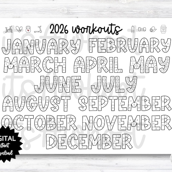 Adult 2026 Calendar - Etsy UK
