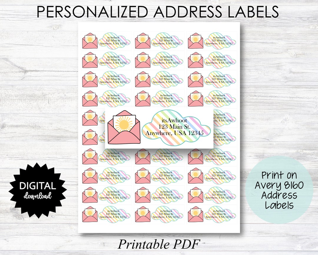 Pirate Address Labels Stickers, 30 personalized labels! – The Label Palace