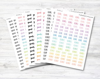 Goal Stickers (B011)