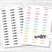 Workout Script Stickers, Workout Planner Stickers, Workout With ...
