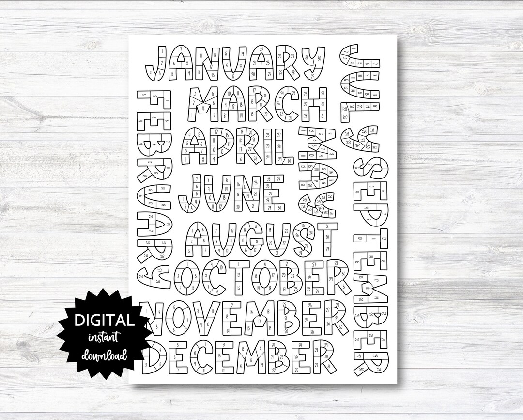 Habit Tracker Coloring Sheet Printable - Il 1080xN.4396577406 3bn7