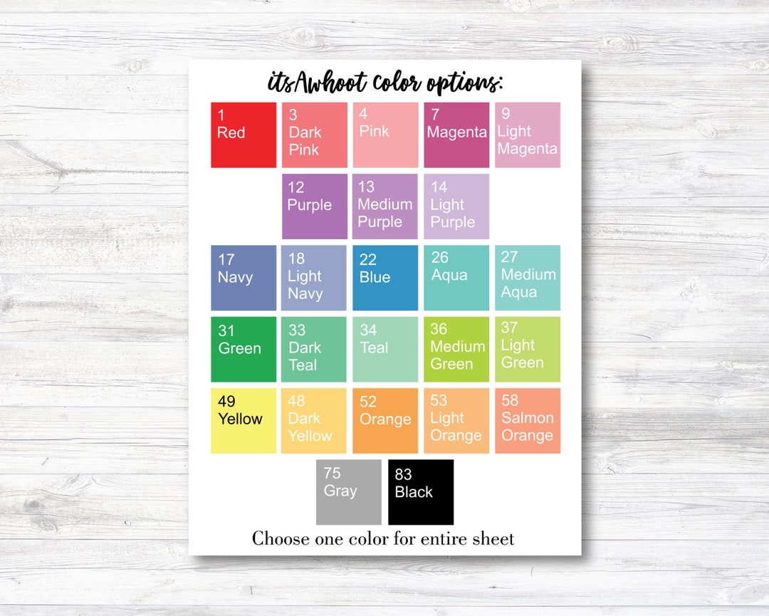 Color Change Add-on Request - Etsy