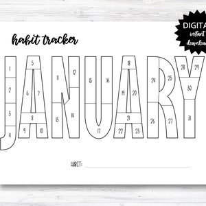 FREE Coloring Book Calendar and Goal Worksheet - Printable Crush