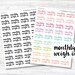 Habit Tracker Coloring Sheet Printable Month Habit Tracker - Etsy