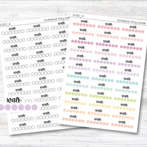 Walk Daily Habit Tracker (H001_4)
