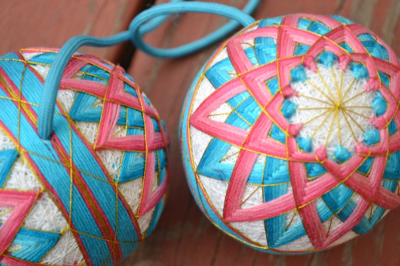 Lotus Flower Poi Temari Flow Toys Poi Spinning Flow Arts