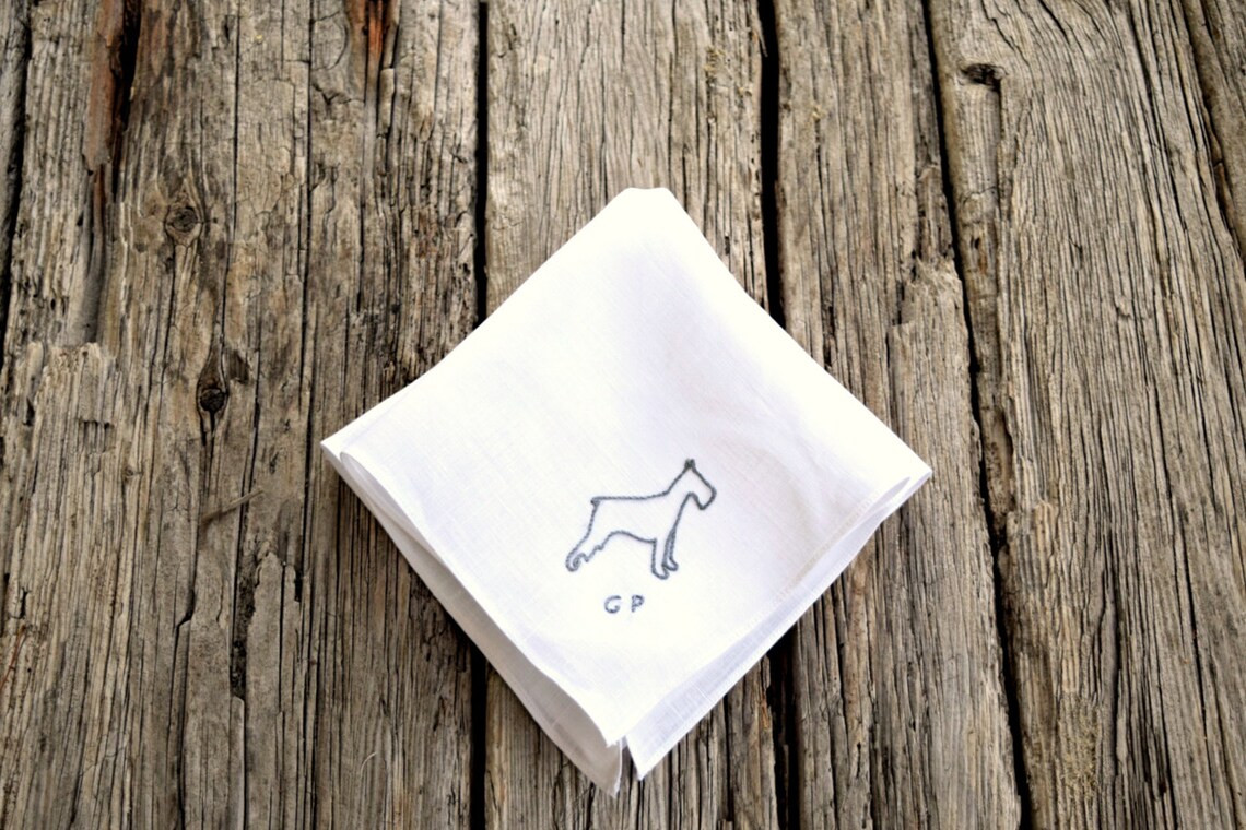 Dog Handkerchief Dog Breed Customizable Hankerchief Puppy Etsy
