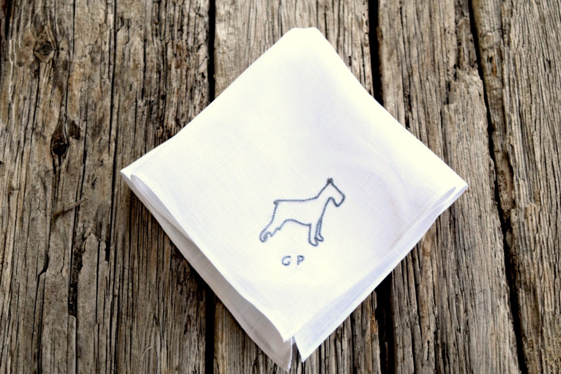 Dog Handkerchief Dog Breed Customizable Hankerchief Puppy Etsy
