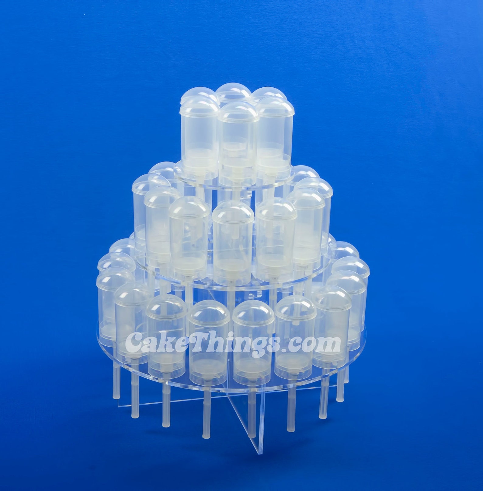 3 Tier Cake Push Pop Stand only Hold 56 Push Pops Etsy