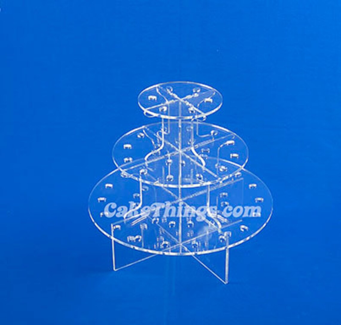 3 Tier Cake Push Pop Stand only Hold 56 Push Pops Etsy
