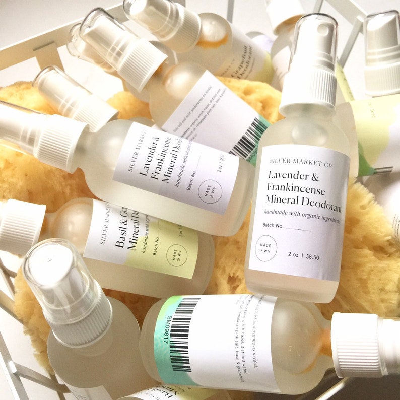 MINERAL DEODORANT MIST All Natural Toxin Free With Etsy