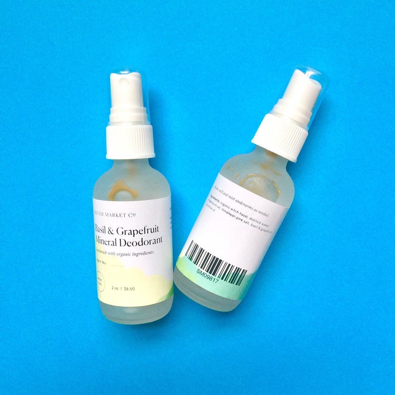 MINERAL DEODORANT MIST All Natural Toxin Free With Etsy