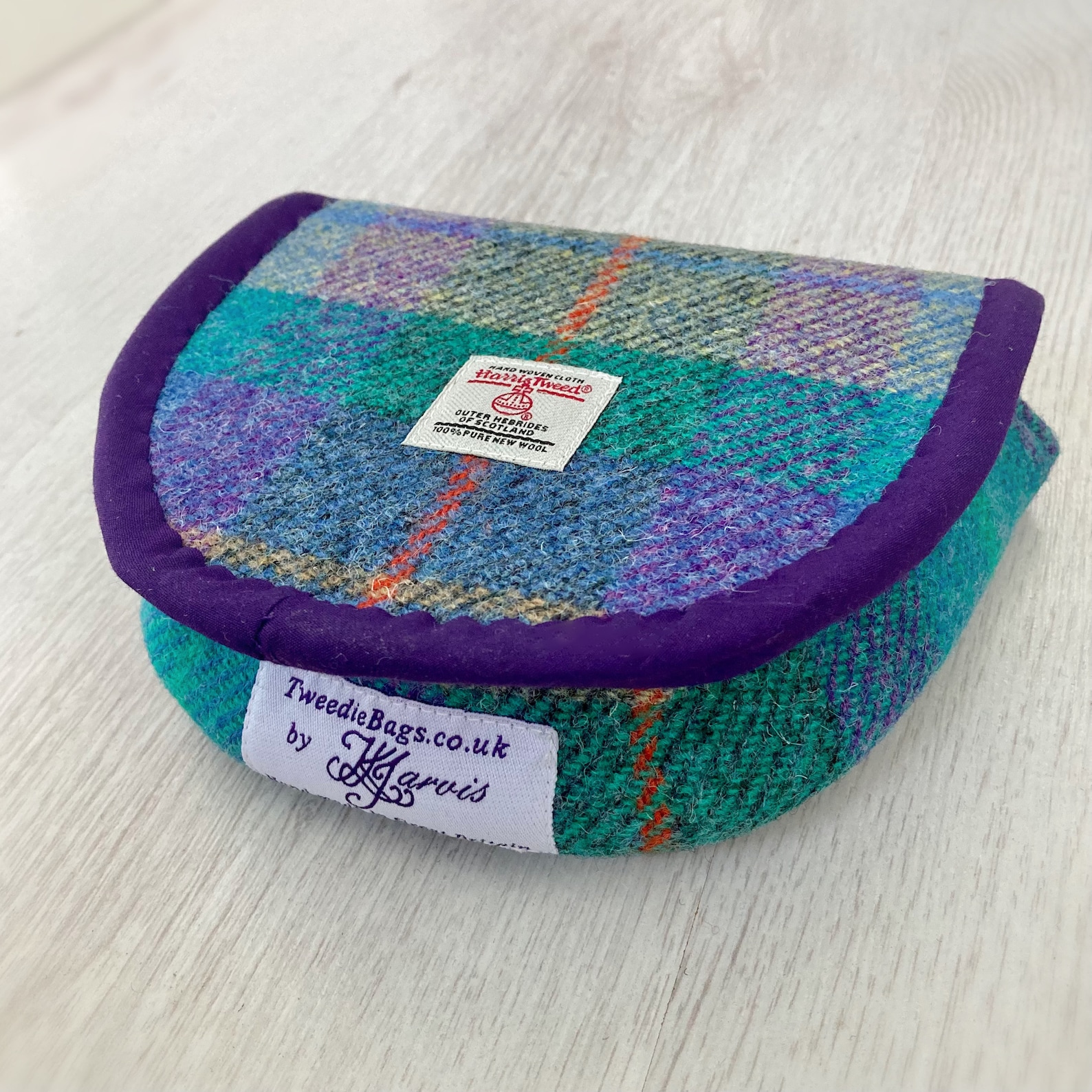 Harris Tweed® Golf Mallet Putter Cover Custom Made Scottish Plaid Golf