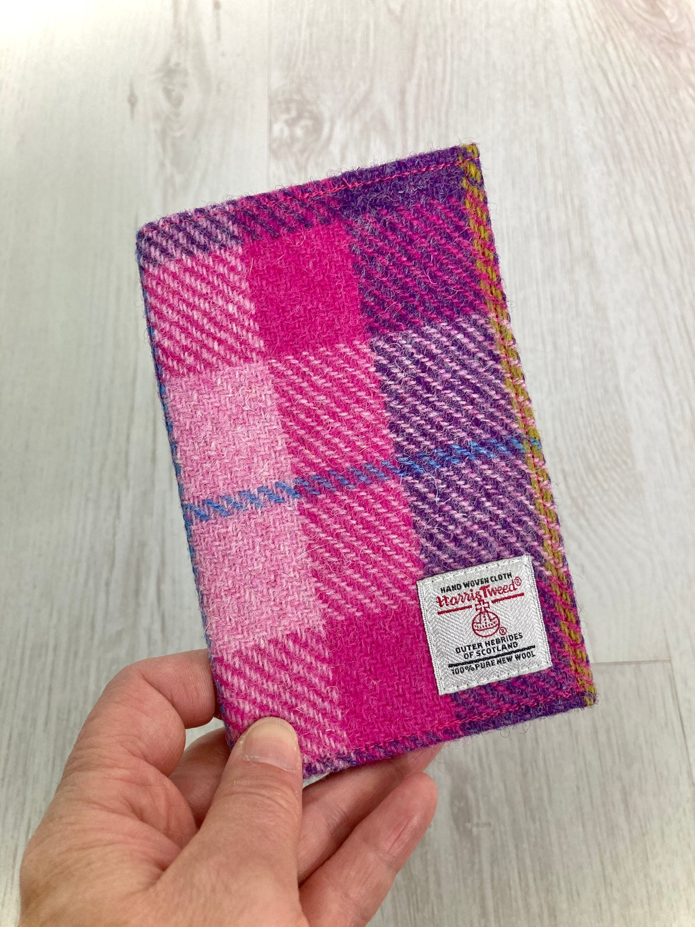 Harris Tweed® Golf Scorecard Cover for 172 x 133 mm cards | Tweed Golfing Score Card Protector | Tweed Golf Scorecard Holder - Thumbnail 6