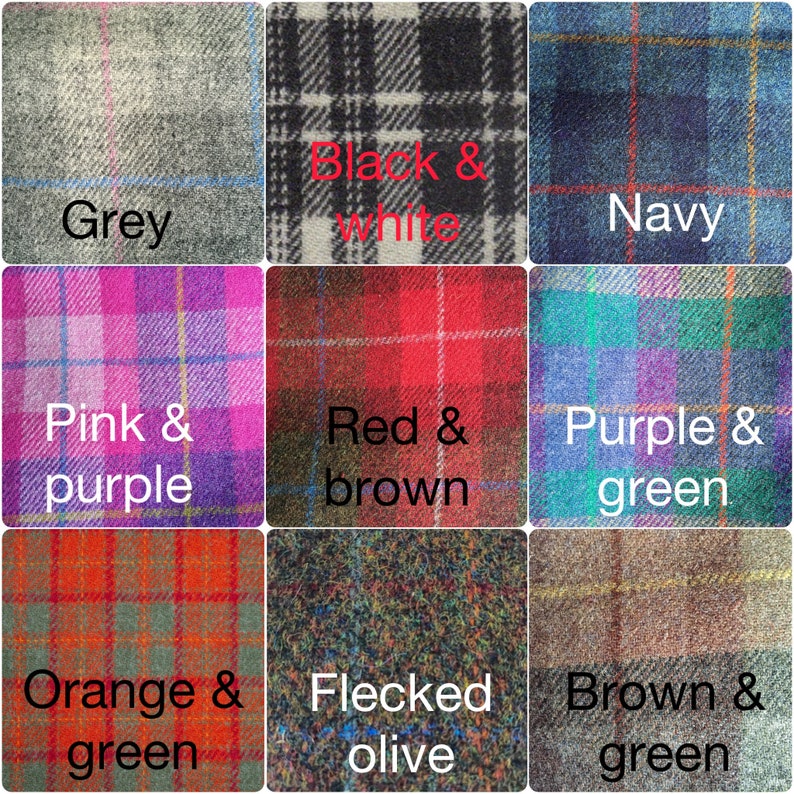 Pair of Oval Harris Tweed® Patches Scottish Jacket Elbow Patch Hand Sew On Jumper Patches Eco Sweater Repair Up-cycle old jumper image 6