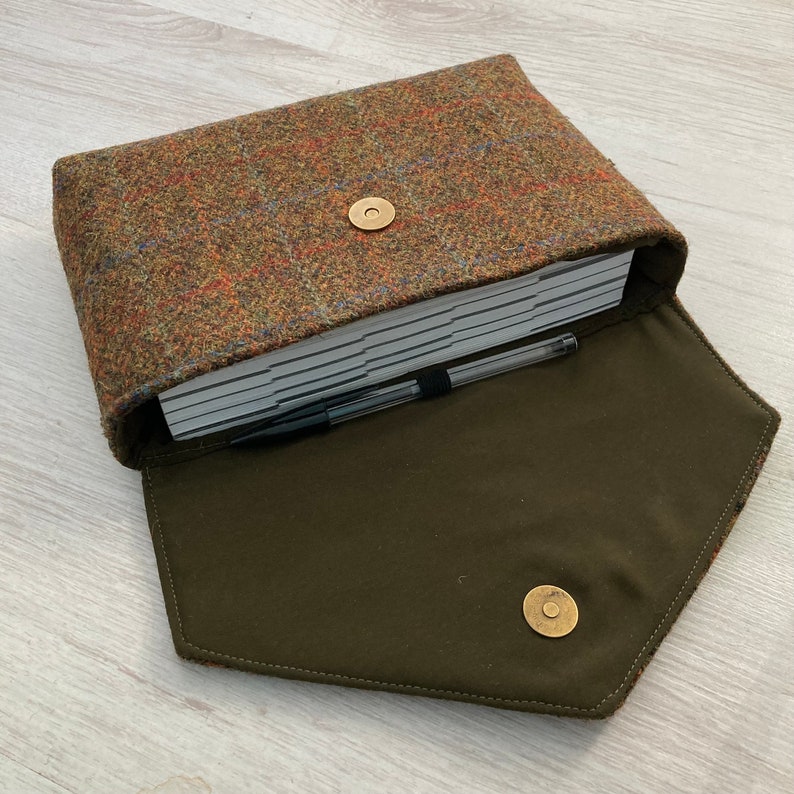 Bible, Book or E Reader or Laptop pouch or sleeve. Secured with a magnetic flap.