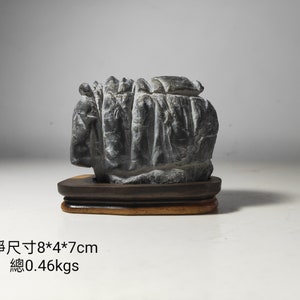 elephant image lingbi stone natural suiseki viewing stone